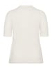KAFFE curve Kurzarm-Bluse KCbirda Regular fit in Chalk CC.