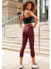 LASCANA Caprileggings in weinrot