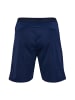 Hummel Sportliche Shorts mit Reißverschlusstaschen in Blau