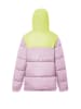 myMO ATHLSR Damen Wattierte Steppjacke in Macaron Pink Saure Limette