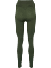 Hummel Hummel Leggings Hmlclea Multisport Damen in CLIMBING IVY/BEETLE MELANGE