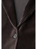 Street One Cordblazer mit Reverskragen und Knopfverschluss in Black Coffee