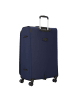 D&N Travel Line 9504 4 Rollen Trolley L 76 cm mit Dehnfalte in navy