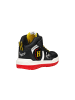 Geox Buzzerlight Kinder-High-Top-Sneaker mit Klettverschluss Schwarz