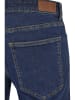 Urban Classics Jeans Shorts in mid indigo washed