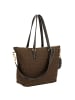 Replay Schultertasche 35 cm in brown cocoa - black