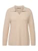 Ulla Popken Pullover in helles champagner