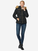 KOROSHI Kurzer Parka in schwarz
