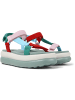 Camper Sandalen " Pelotas Flota Up " in Rot Grün