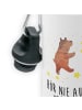 Mr. & Mrs. Panda Kindertrinkflasche Bär Träume mit Spruch in Weiß