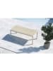 ebuy24 Gartentisch Mirko Beige 90 x 205 cm