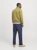 Jack & Jones Sweatshirt mit halbem Reißverschluss in Cedar