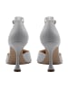 faina Leder Pumps in Creme