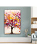 MuchoWow Leinwand Bilder Farbiger Baum