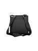 Tommy Hilfiger Schwarze Polyurethan-Schultertasche
