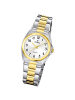 Festina Analog-Armbanduhr Festina Klassik silber, gold mittel (ca. 31mm)