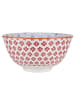 Butlers Butlers Schale ORNAMENTS 6er-Set in Rot