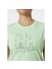 Helly Hansen W HH TECH LOGO T-SHIRT in Grün