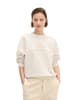 Marc O'Polo Woman's Day T-Sweatshirt loose in Grey White