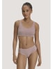 Hessnatur Panty Regular Cut im 3er Pack in bordeauxrot