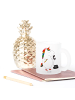 Mr. & Mrs. Panda Teetasse Einhorn Sekretärin ohne Spruch in Transparent