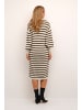 Kaffe Kleid KAlizzy Relaxed fit in Feather Gray melange/Black