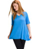 Ulla Popken Longshirt in strahlendes blau