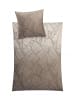 Kleine Wolke Bettwäsche Satin Vero in taupe