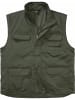 Brandit Weste "Safari Vest" in Grün