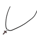 Tom Tailor Kette mit Anhänger Edelstahl, Holz, Leder in silber