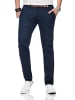 Maurelio Modriano Jeans Maurelio Modriano Herren Designer Chino Hose MM015 in Dunkelblau