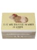 Mr. & Mrs. Panda Erinnerungsbox Meerschweinchen Weisheit mit Spruch in Gelb Pastell