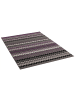 Kayoom Kurzflor Teppich Now in multi - violett - rechteckig