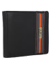mano Don Leonardo Geldbörse RFID Leder 11,5 cm schwarz