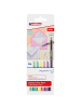 edding Fasermaler edding 1200 colourpen 1mm Packung mit 6 Farben