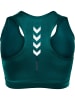 Hummel Hummel Bh Hmlte Multisport Damen Atmungsaktiv Schnelltrocknend Nahtlosen in DEEP TEAL