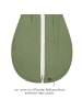 Alvi Kugelschlafsack Mäxchen Light - Felpa Nap in green