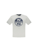 North Sails Graues Baumwoll-T-Shirt
