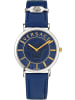 Versace Analoguhr für Damen in silber