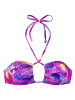 Venice Beach Triangel-Bikini-Top in lila print