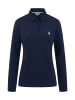 U.S. Polo Assn. U.S. POLO ASSN. Damen Poloshirt Longsleeve P-076 in Navy
