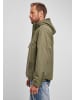 Brandit Brandit Herren Fleece Pull Over Windbreaker in olive