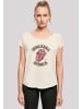 F4NT4STIC Long Cut T-Shirt The Rolling Stones Tour '78 in Whitesand