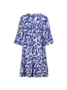 Eight2Nine Kleid in graphics: lightning blue-canvas beige