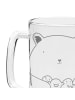 Mr. & Mrs. Panda Bierkrug Bär Gefühl ohne Spruch in Transparent