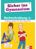 KLETT LERNTRAINING  Buch - Klett Sicher ins Gymnasium Rechtschreibung 4. Klasse