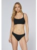 Chiemsee Bikini-Set in Smoke Fabric in Schwarz