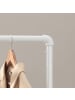 SONGMICS Kleiderständer Dalson in Weiß - (B)100 x (H)163 x (T)50 cm