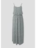 QS Kleid lang in Grau-mehrfarbig