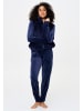 LINGADORE Velvet fleece homewear Set Black iris